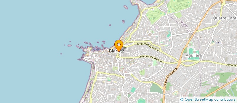localisation de l'entreprise SYNDICAT INTERCOMMUNAL D'AMENAGEMENT DE LA ZONE ILBARRITZ-MOURISCOT à BIARRITZ