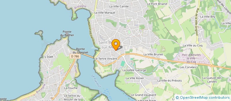 localisation de l'entreprise SYNDICAT INTERCOMMUNAL D ASSAINISSEMENT DE SAINT BRIAC SUR MER à SAINT-BRIAC-SUR-MER