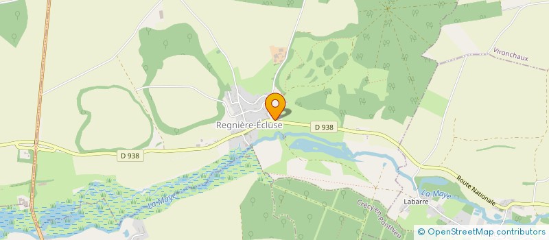 localisation de l'entreprise SYNDICAT INTERCOMMUNAL D'EAU POTABLE ET D'ASSAINISSEMENT DE LA REGION DE MACHY à REGNIERE-ECLUSE