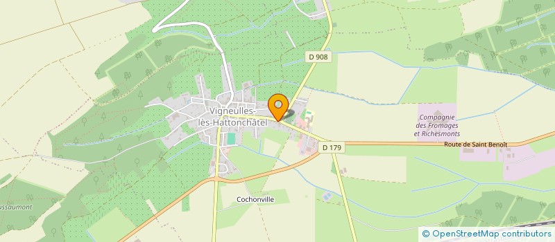 localisation de l'entreprise SYNDICAT INTERCOMMUNAL D'ELECTIFICATION DE LA REGION DE LA WOEVRE à VIGNEULLES-LES-HATTONCHATEL