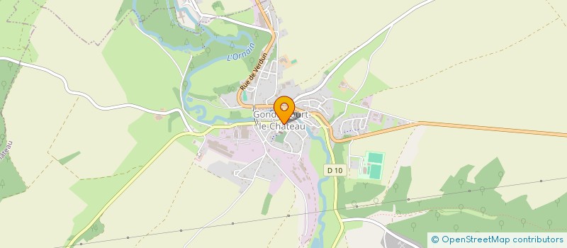 localisation de l'entreprise SYNDICAT INTERCOMMUNAL D'ELECTRIFICATION DE LA REGION DE GONDRECOURT LE CHATEAU à GONDRECOURT-LE-CHATEAU