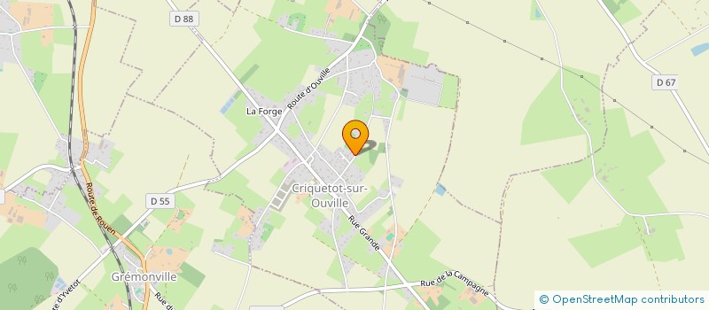 localisation de l'entreprise SYNDICAT INTERCOMMUNAL D INTERET SCOLAIRE DE CRIQUETOT SUR OUVILLE ET OUVILLE L ABBAYE  CRIQUETOT-SUR-OUVILLE