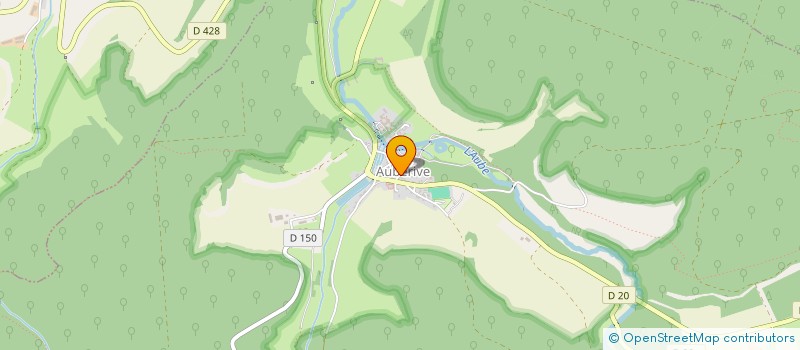 localisation de l'entreprise SYNDICAT INTERCOMMUNAL DE GESTION FORESTIERE DE LA REGION D'AUBERIVE à AUBERIVE