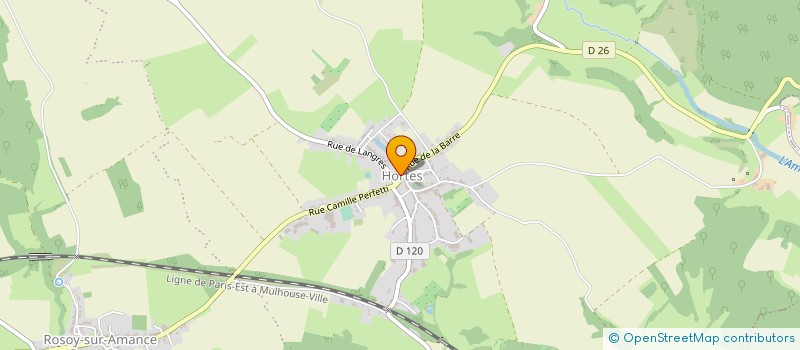 localisation de l'entreprise SYNDICAT INTERCOMMUNAL DE GESTION FORESTIERE DE PRESLES à HAUTE-AMANCE