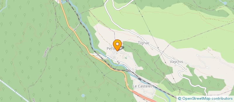 localisation de l'entreprise SYNDICAT INTERCOMMUNAL DE LA FORET INDIVIS PERLES-ET-CASTELET SAVIGNAC-LES-ORMEAUX TIGNAC VAYCHIS à PERLES-ET-CASTELET