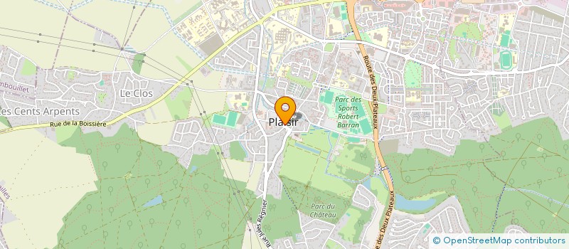 localisation de l'entreprise SYNDICAT INTERCOMMUNAL DE PREVENTION ET DE POLICE PLAISIR LES CLAYES-SOUS-BOIS (SI3PC) à PLAISIR