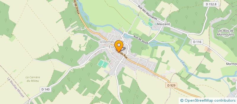 localisation de l'entreprise SYNDICAT INTERCOMMUNAL DE REGROUPEMENT PEDAGOGIQUE DE BRECHAMPS CHAUDON CROISILLES SAINT LAURENT LA GATINE ET ORMOY à CHAUDON