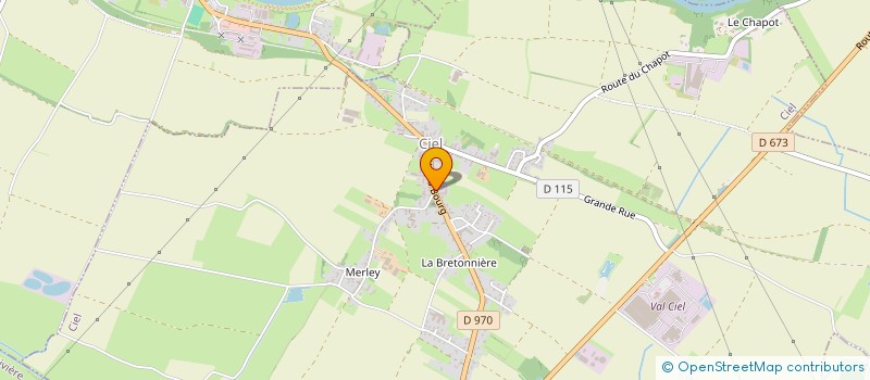 localisation de l'entreprise SYNDICAT INTERCOMMUNAL DES EAUX DE LA REGION DE VERDUN-CIEL  CIEL