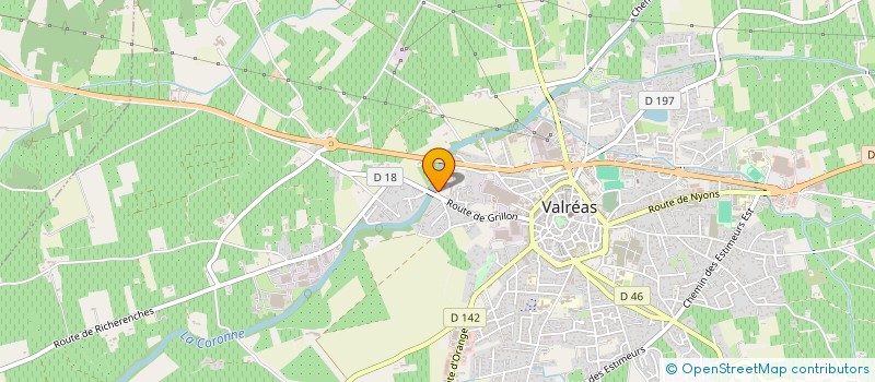localisation de l'entreprise SYNDICAT INTERCOMMUNAL DES EAUX ET ASSAINISSEMENT RICHERENCHES VALREAS VISAN à VALREAS