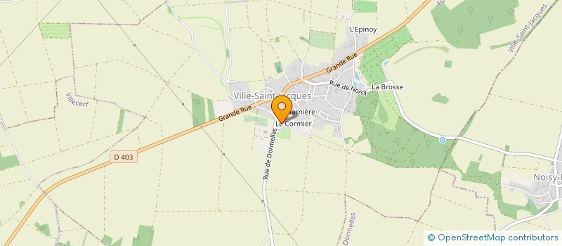 localisation de l'entreprise SYNDICAT INTERCOMMUNAL DES ECOLES DE NOISY-RUDIGNON ET VILLE-SAINT-JACQUES à VILLE-SAINT-JACQUES