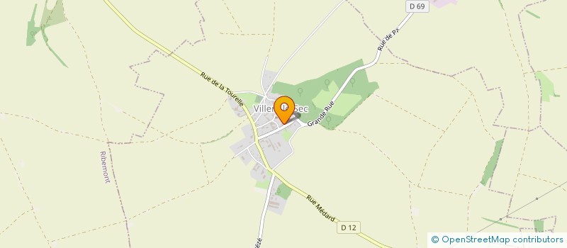 localisation de l'entreprise SYNDICAT INTERCOMMUNAL DES ECOLES REGROUPEES DE PARPEVILLE PLEINE-SELVE RENANSART SURFONTAINE ET VILLERS LE SEC à VILLERS-LE-SEC
