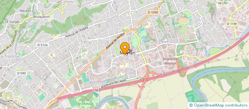 localisation de l'entreprise SYNDICAT INTERCOMMUNAL DES ETABLISSEMENTS D'ENSEIGNEMENT SECONDAIRE ET TECHNIQUE DU CANTON DE MEYLAN à MEYLAN