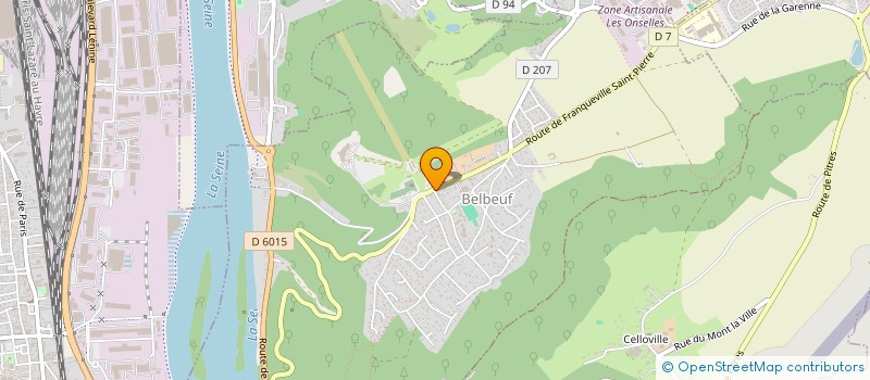 localisation de l'entreprise SYNDICAT INTERCOMMUNAL DU CENTRE AQUATIQUE DU PLATEAU EST DE ROUEN à BELBEUF