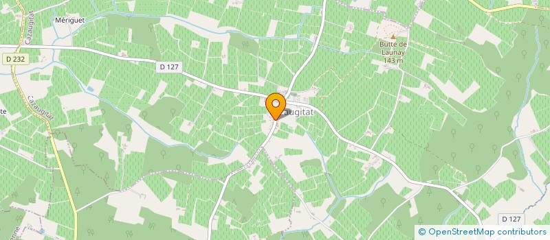 localisation de l'entreprise SYNDICAT INTERCOMMUNAL DU REGROUPEMENT PEDAGOGIQUE DE CAZAUGITAT, SOUSSAC  ET SAINT-FERME  CAZAUGITAT