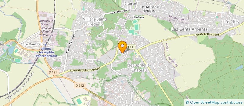 localisation de l'entreprise SYNDICAT INTERCOMMUNAL LA MAULDRE à NEAUPHLE-LE-CHATEAU