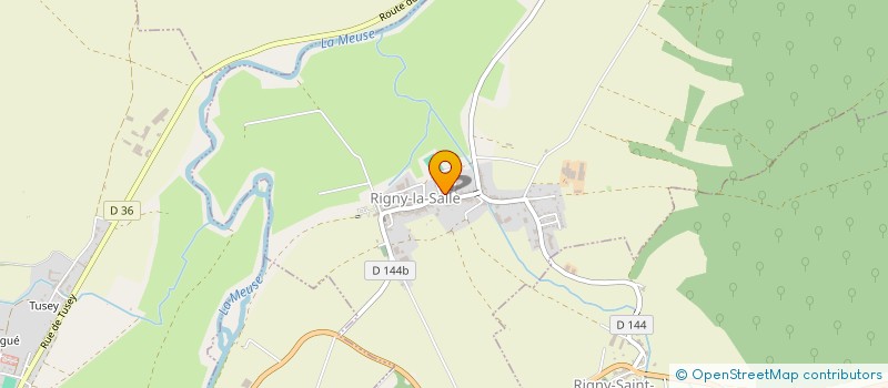 localisation de l'entreprise SYNDICAT INTERCOMMUNAL POUR L'ALIMENTATION EN EAU POTABLE DES DEUX RIGNY à RIGNY-LA-SALLE