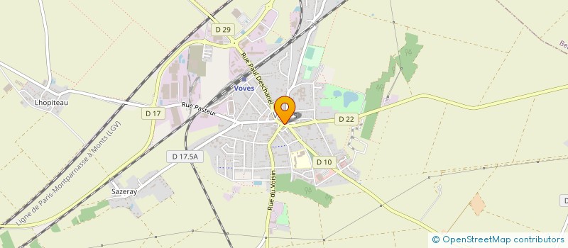 localisation de l'entreprise SYNDICAT INTERCOMMUNAL POUR LA COLLECTE ET LE TRAITEMENT DES ORDURES MENAGERES DE LA REGION D'AUNEAU à OUARVILLE