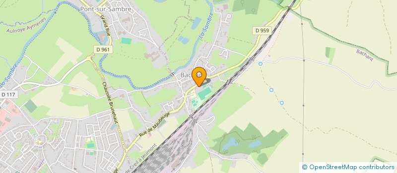 localisation de l'entreprise SYNDICAT INTERCOMMUNAL POUR LA GESTION DU GROUPE SCOLAIRE SEMARD à BACHANT