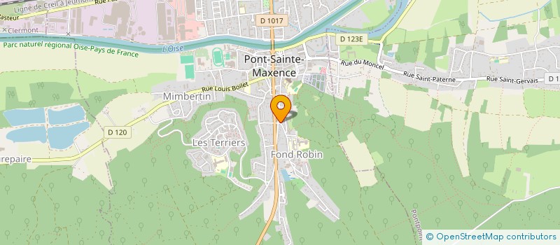 localisation de l'entreprise SYNDICAT INTERCOMMUNAL POUR LE TRANSPORT ET LE TRAITEMENT DES EAUX USEES DE LA REGION DE PONT-SAINTE-MAXENCE à PONT-SAINTE-MAXENCE