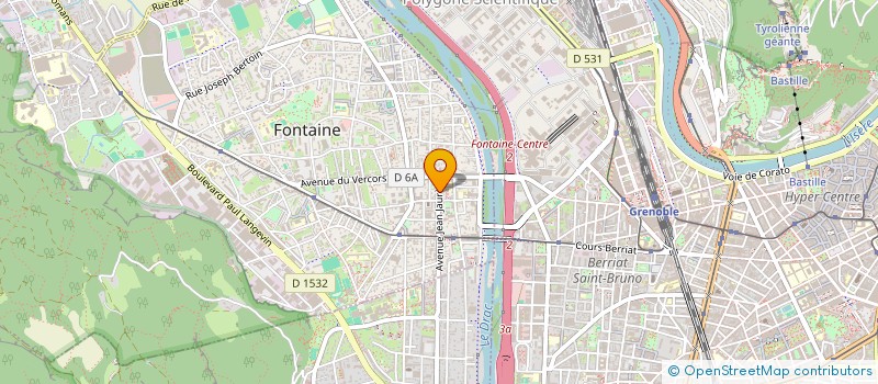 localisation de l'entreprise SYNDICAT INTERCOMMUNAL POUR LES TELECOMMUNICATIONS ET LES PRESTATIONS INFORMATIQUES - SITPI à FONTAINE