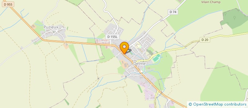 localisation de l'entreprise SYNDICAT INTERCOMMUNAL SCOLAIRE DE DELME à DELME