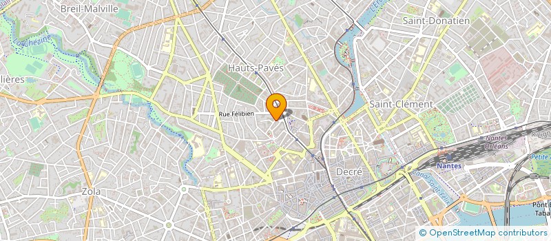 localisation de l'entreprise SYNDICAT INTERD ORTHOPHONISTE PAYS LOIRE à NANTES