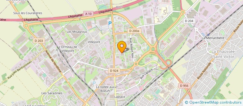 localisation de l'entreprise SYNDICAT INTERDEPARTEMENTAL DE COLLECTE ET DE TRAITEMENT DES DECHETS VALECO à BLOIS