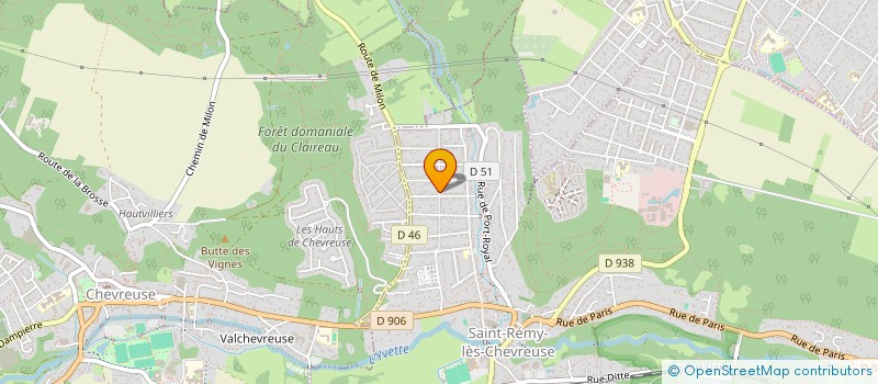 localisation de l'entreprise SYNDICAT INTERDEPARTEMENTAL DES APICULTEURS DE LA REGION PARISIENNE  MARLY-LE-ROI