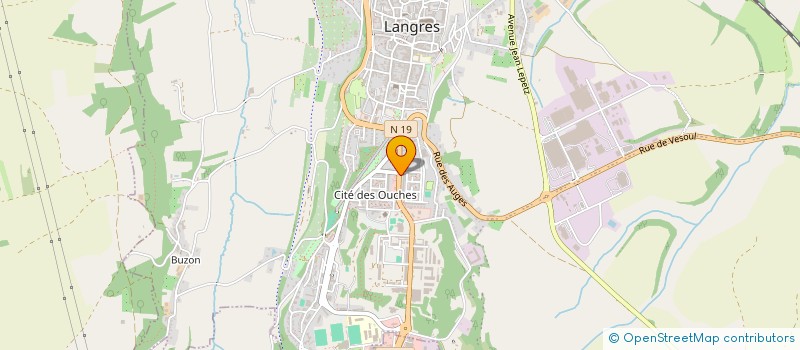 localisation de l'entreprise SYNDICAT INTERPRO DU FROMAGE DE LANGRES à LANGRES