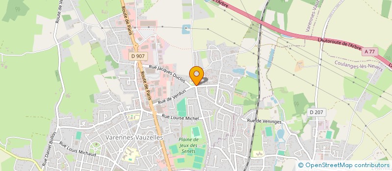 localisation de l'entreprise SYNDICAT INTERPROFESSIONNEL à VARENNES-VAUZELLES