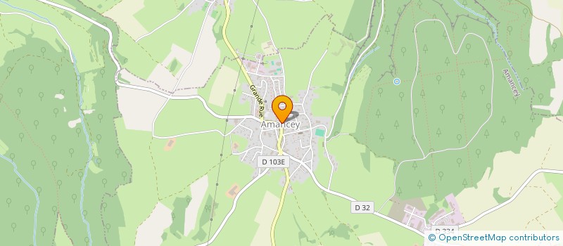 localisation de l'entreprise SYNDICAT JEUNES AGRICULTEURS AMANCEY  AMANCEY