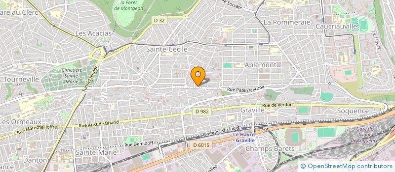 localisation de l'entreprise SYNDICAT L ABBAYE à LE HAVRE