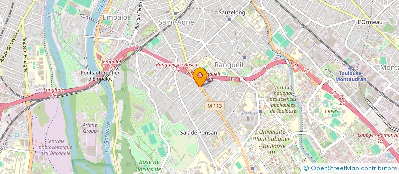 localisation de l'entreprise SYNDICAT LE JARDIN DES SAULES à TOULOUSE