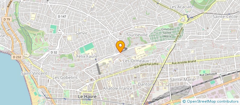 localisation de l'entreprise SYNDICAT LEBIGRE à LE HAVRE