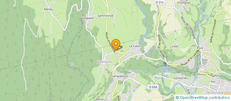 localisation de l'entreprise SYNDICAT LES CUEILLEURS DU BUGEY à HAUT VALROMEY