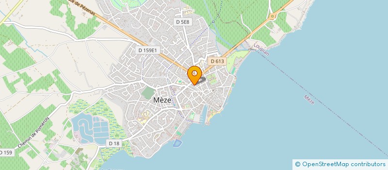 localisation de l'entreprise SYNDICAT LES TILLEULS à MEZE