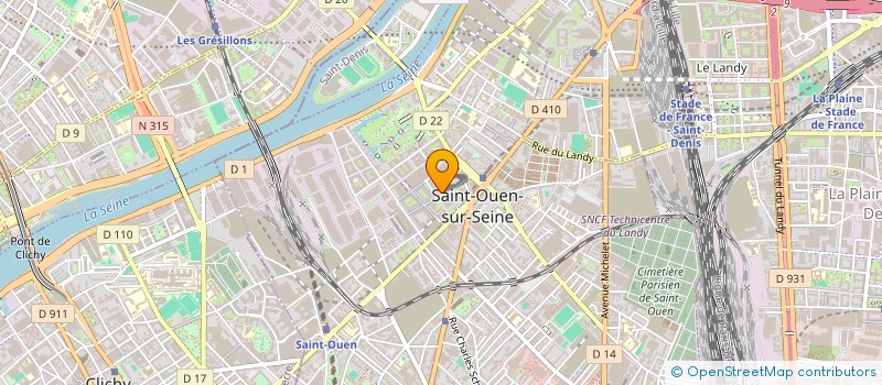 localisation de l'entreprise SYNDICAT LIBRE à SAINT-OUEN-SUR-SEINE