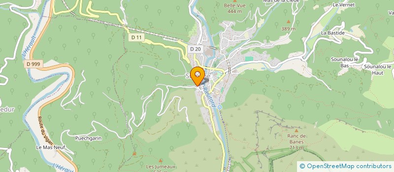 localisation de l'entreprise SYNDICAT LOCAL AIGOUAL PLEINE NATURE  SUMENE