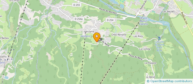 localisation de l'entreprise SYNDICAT LOCAL D'ESPACE MONTAGNE  SAMOENS