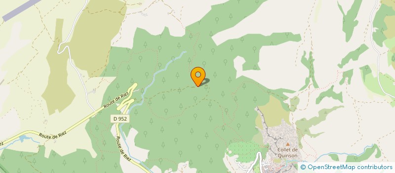 localisation de l'entreprise SYNDICAT LOCAL DES GUIDES POUR L' AVENTURE  MOUSTIERS-SAINTE-MARIE