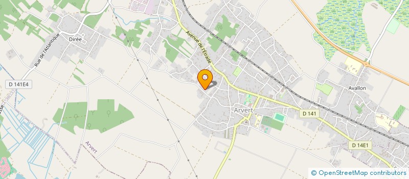 localisation de l'entreprise SYNDICAT LOCAL DES MONITEURS DE PARAPENTE A PARAPENTE  ARVERT