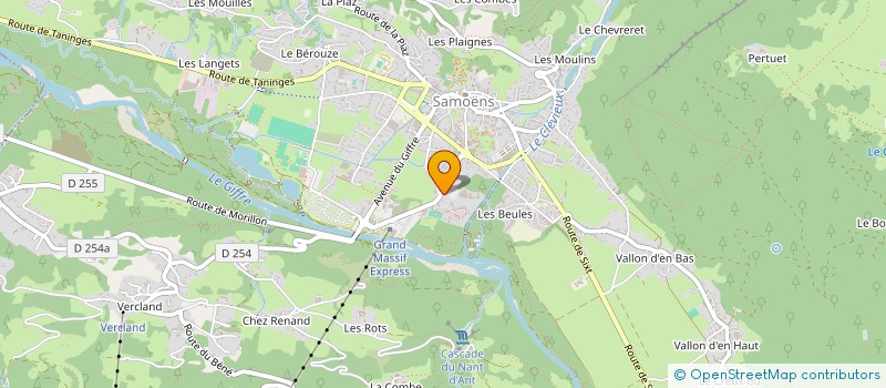 localisation de l'entreprise SYNDICAT LOCAL DES TONTONS VOLANTS  SAMOENS