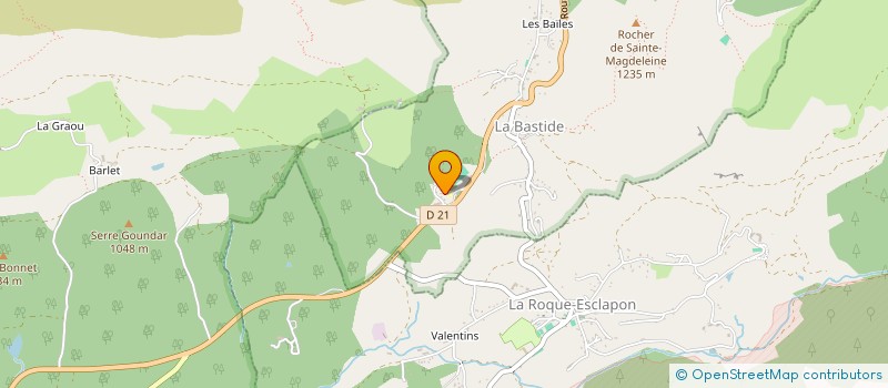 localisation de l'entreprise SYNDICAT LOCAL E3P DE LA BASTIDE à LA BASTIDE