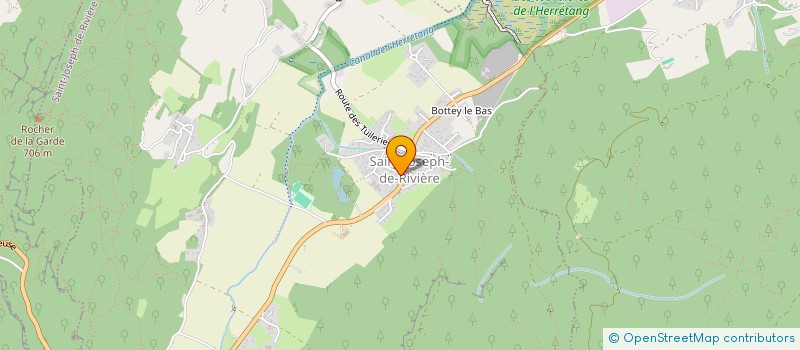 localisation de l'entreprise SYNDICAT LOCAL EMERGENCE-SPELEO  SAINT-JOSEPH-DE-RIVIERE