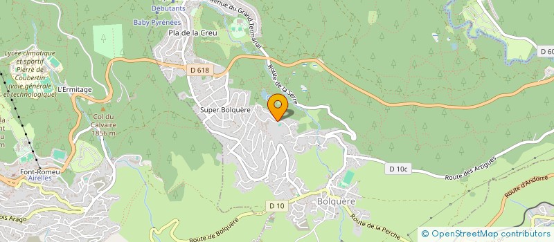 localisation de l'entreprise SYNDICAT LOCAL MONTAGNE NATURE PYRENEES  BOLQUERE