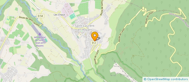 localisation de l'entreprise SYNDICAT LOCAL VERCORS VERTICAL  SAINT-LAURENT-EN-ROYANS