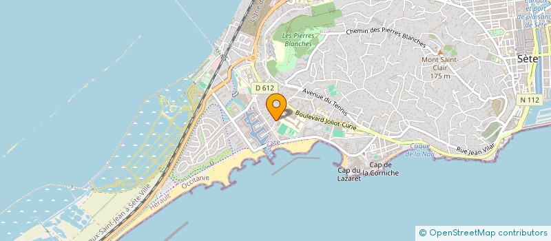 localisation de l'entreprise SYNDICAT LOU LABECH  SETE