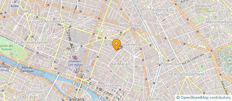 localisation de l'entreprise SYNDICAT MAITRE ARTISAN BIJOUTIER  PARIS