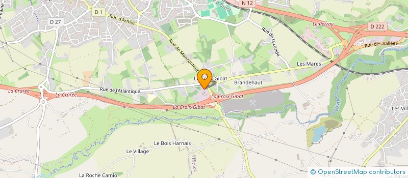 localisation de l'entreprise SYNDICAT  MARAICHERS INDEPENDANTS  COTES D ARMOR  TREGUEUX