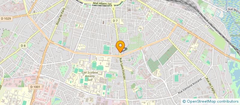 localisation de l'entreprise SYNDICAT MARCHANDS BESTIAUX  AMIENS